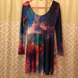 INTERGALACTIC ⭐️💫✨ space dress! So flattering too